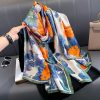 Parakeet Blue Printed Scarf by Bandano Pakistan