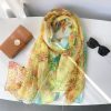 Pavlova Sand Chiffon Georgette Scarf by Bandano Pakistan