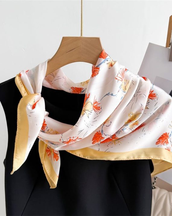 Shell Peach Hair Scarf by Bandano Pakistan