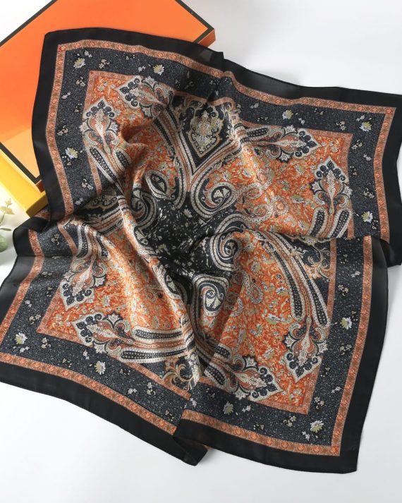 Fir Charcoal Hair Scarf by Bandano Pakistan