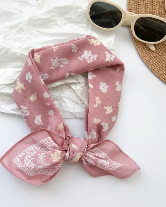 Pink Calvary Printed Bandana by Bandano Pakistan