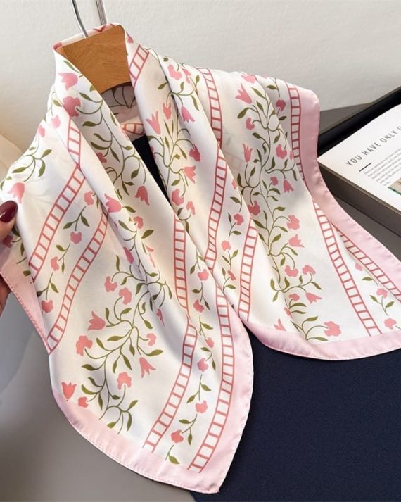 Quartz Pink Hair Scarf by Bandano Pakistan