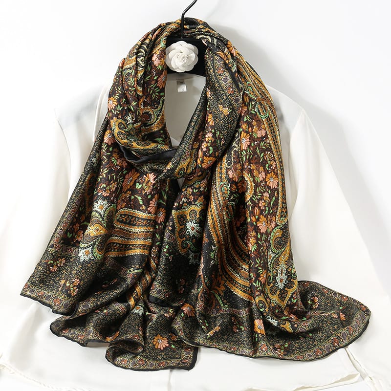 Ranger Brown Printed Scarf by Bandano Pakistan