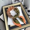 Reddish Orange Hair Scarf by Bandano Pakistan