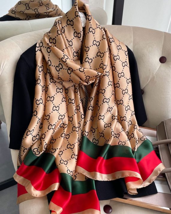 Floral Fog Brown Printed Scarf by Bandano Pakistan