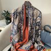 Regal Squeeze Blue Printed Scarf by Bandano Pakistan