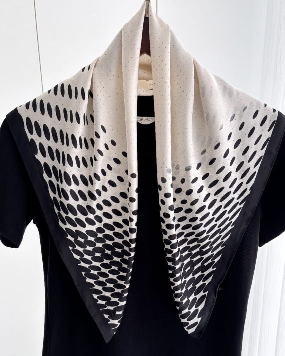 Seed White Hair Scarf by Bandano Pakistan