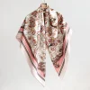 Selmon Pink Square Scarf by Bandano Pakistan