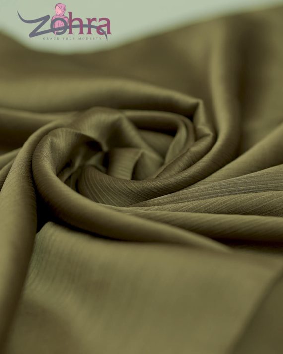 Earthy Green Silk Scarf by Bandano Pakistan
