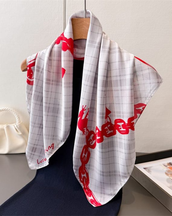 Grey Storm Hair Scarf by Bandano Pakistan