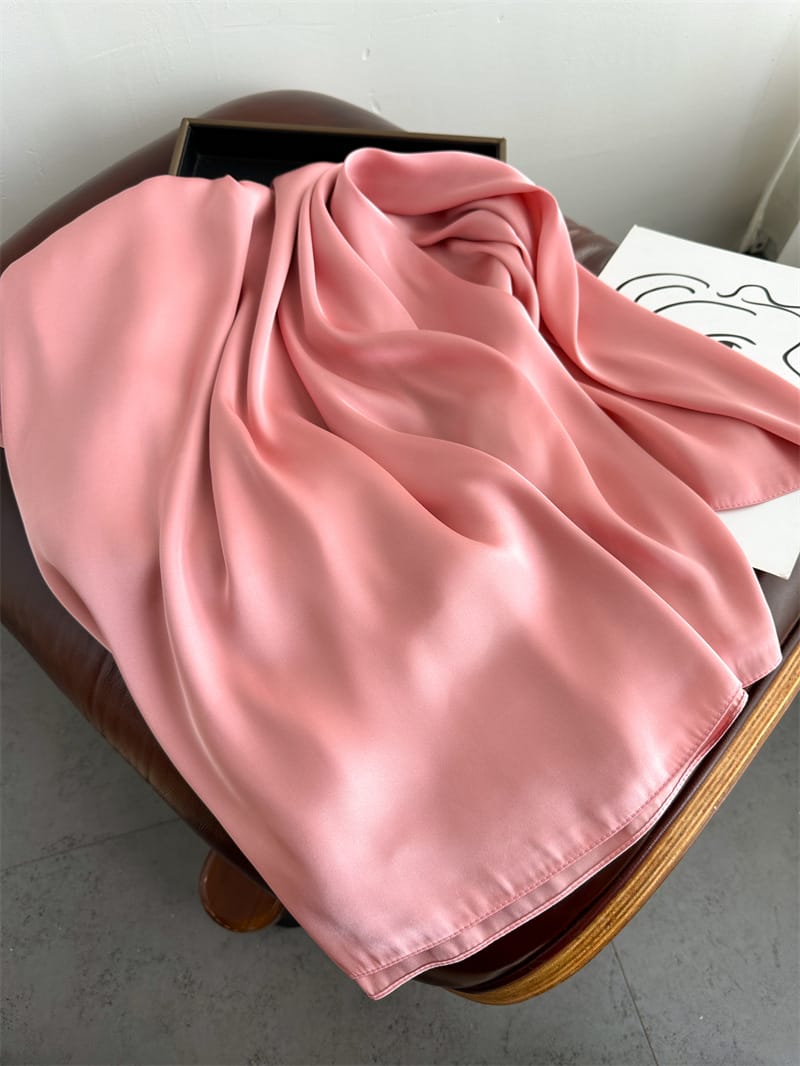 Mild Pink Hijab Scarf - full view