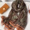 Bean Bean Chiffon Georgette Scarf by Bandano Pakistan