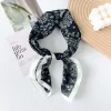 Timber Black Cotton Silk Bandana by Bandano Pakistan