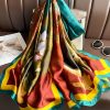 Gem Blue Printed Scarf by Bandano Pakistan