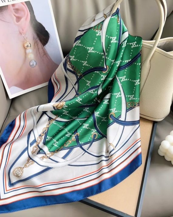 Emerald Green Hair Scarf by Bandano Pakistan